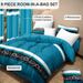 9 Piece In A Bag Thick Touch Bed Cover Curtain Set, Upgraded Luxury Bedspread Set, Bamboo Microfiber All Season Bedding-Set For Home, RV Beding, Boys And Girls Gifts With Gift Bag_maomaolike.com