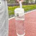 Portable Plastic Sports Fitness Large Capacity Transparent Cup With Tea Compartment Outdoor Anti-drop Water Bottle_maomaolike.com