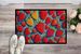 Colorful Strawberries Doormat Front Door Mat Indoor Outdoor Rugs For Entryway, Non Slip Washable Low Pile, 24H X 36W_maomaolike.com