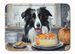 Border Collie Fall Kitchen Pumpkins Memory Foam Kitchen Mat Machine Washable Anti-Fatigue Mat Cushion Comfort Bath Mat Or Kitchen Rug_maomaolike.com