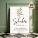 Islamic Shukr Gratitude Verse Painting Poster, Delicate Watercolor Leaf & Minimalist Typography Poster, Serene Inspirational Religious Decor For Home_maomaolike.com