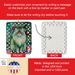 Persian Cat By The Christmas Tree Porcelain Ornament Christmas Tree Hanging Decorations For Home Christmas Holiday, Rectangle, Gift, Multicolor_maomaolike.com