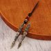 Pure Copper Vajra Demon Subduing Rod Car Keychain Brass Creative Waist Bag Pendant Peace Hanging Ornament_maomaolike.com