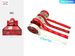 Christmas Decor Essentials - 2.5cmX3m Mixed Ribbon Rolls_maomaolike.com