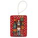 Beagle Holiday Christmas Porcelain Ornament Christmas Tree Hanging Decorations For Home Christmas Holiday, Rectangle, Gift, Multicolor_maomaolike.com