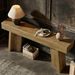Console Table, Farmhouse Narrow Entryway Table Behind The Couch_maomaolike.com
