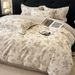 100% Cotton Brushed Printed Fresh Style Four-Piece Set_maomaolike.com