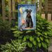 Schnauzer Happy Birthday Garden Flag Mailbox Flag Decorative Yard Flag Banner Outside Patio Artwork Yard Flower Beds, Garden Size, Multicolor_maomaolike.com