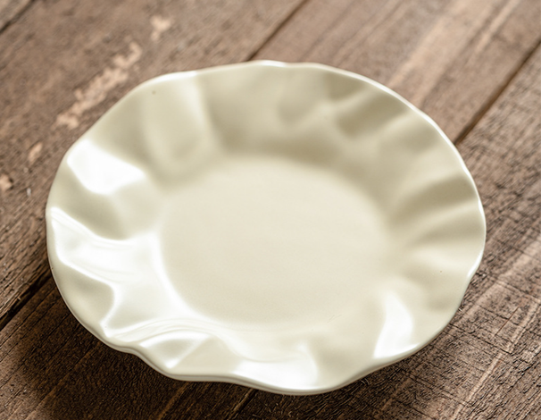 Pleated Coffee And Saucer, High-end Exquisite Ceramic Mug, Women's Home-use Design, Niche Milk Cup, Drinking Cup_maomaolike.com