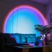 Rainbow Projection USB Decorative Sunset Atmosphere Lamp, Multi-angle Rotatable, Suitable For He Living Ro And_maomaolike.com