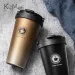 Travel Coffee Cup With Lid And Handle 500ml Insulated Double Wall Leak-Proof Thermos Mug Vacuum Stainless Steel Tea_maomaolike.com