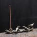 Creative Small Boat Zen Style Burner Tea Ceremony Vintage Ornament Stick Holder Incense Stand_maomaolike.com