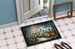 Graveyard Spooky Halloween Doormat Front Door Mat Indoor Outdoor Rugs For Entryway, Non Slip Washable Low Pile, 24H X 36W_maomaolike.com