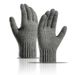 Warm gloves alpaca knit and fleece thick touch screen gloves for men_maomaolike.com