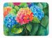 Hydrangeas In Watercolor Memory Foam Kitchen Mat Machine Washable Anti-Fatigue Mat Cushion Comfort Bath Mat Or Kitchen Rug_maomaolike.com