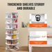 VEVOR 7 Tiers Rotating Shoe Rack Tower, 360°Spinning Shoe Display, Revolving Shoe Rack Storage Round Carousel, Lazy Susan Shoe Rack Organizer, Ideal For Bedroom, Living Room, Entryway, White_maomaolike.com