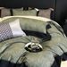Elegant、Understated 、 Autumn Winter Light Luxury Nordic Style Brushed Four-piece Set, All-cotton, Pure Cotton, Digital_maomaolike.com