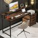 Computer Desk, Ergonomic Office Desk With Drawers & Monitor Stand_maomaolike.com