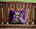 Great Dane King Of Mardi Gras Throw Pillow Machine Washable, Indoor Outdoor Decorative Pillow For Couch, Bed Or Patio, 14Hx14W_maomaolike.com