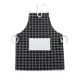 Creative Simple Kitchen Cotton And Linen Apron Oil-proof Thickened Waist Cooking Protective Clothing Korean Apron Spot_maomaolike.com