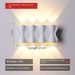 Minimalist Wall Lamp Nordic Creative Staircase Bedroom Bedside Living Room Outdoor Waterproof Corridor Aisle Courtyard_maomaolike.com