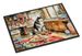 Alaskan Malamute Christmas Cookies Doormat Front Door Mat Indoor Outdoor Rugs For Entryway, Non Slip Washable Low Pile, 24H X 36W_maomaolike.com