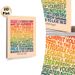 Inspirational Equal Rights Quote Painting Poster, Vibrant Gradient Text Art Poster, Uplifting Motivational Message Suitable For Home Office, Living_maomaolike.com