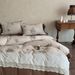 Nordic Boho French Vintage Style All-cotton Double-layer Four-piece Set, Pure Cotton Duvet Cover, Bed Sheet, Lace Trim,_maomaolike.com
