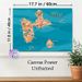 Guadeloupe Islands Map Painting Poster, Vibrant Hand-drawn Illustrated Map Poster, Detailed Travel Guide Design Ideal For Home, Office Or_maomaolike.com