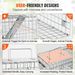 SucceBuy Live Animal Cage Trap Humane Cat Rodent Control Folding With Handle For Rabbits Stray Cats Squirrels Raccoons_maomaolike.com