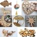 Decoration Kindergarten DIY Handicraft Activity Round Wood Chip Material_maomaolike.com