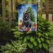 Black Chow Chow Christmas Reindeer Garden Flag Mailbox Flag Decorative Yard Flag Banner Outside Patio Artwork Yard Flower Beds, Garden Size, Multicolor_maomaolike.com