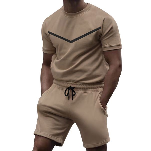 Men's Clothing round neck t-shirt short sleeve men's NK youth casual sports men's suit_maomaolike.com
