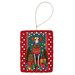 Azawakh Hound Holiday Christmas Porcelain Ornament Christmas Tree Hanging Decorations For Home Christmas Holiday, Rectangle, Gift, Multicolor_maomaolike.com