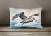 Birds, Birds, Birds Throw Pillow Throw Pillow For Indoor Couch Bed Outdoor Patio Washable, Pelican Diving 7506,12Hx16W_maomaolike.com