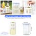 With Filter Food Storage Container Rack Pickle Olive Pepper Bucket Flap Jar With Leak-Proof And Lid_maomaolike.com