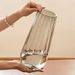 Water Drop Light Luxury High-end Transparent Glass Vase, Suitable Flower Arrangements, Dried Flowers, Water-cultivated_maomaolike.com