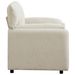 Modern Accent Chair, Chenille Oversized Arm Chair, 38 Inches Wide, Comfortable Cushioned Single Casual Sofa Chair, Suitable For Living Room, Bedroom Reading Chair,Beige_maomaolike.com