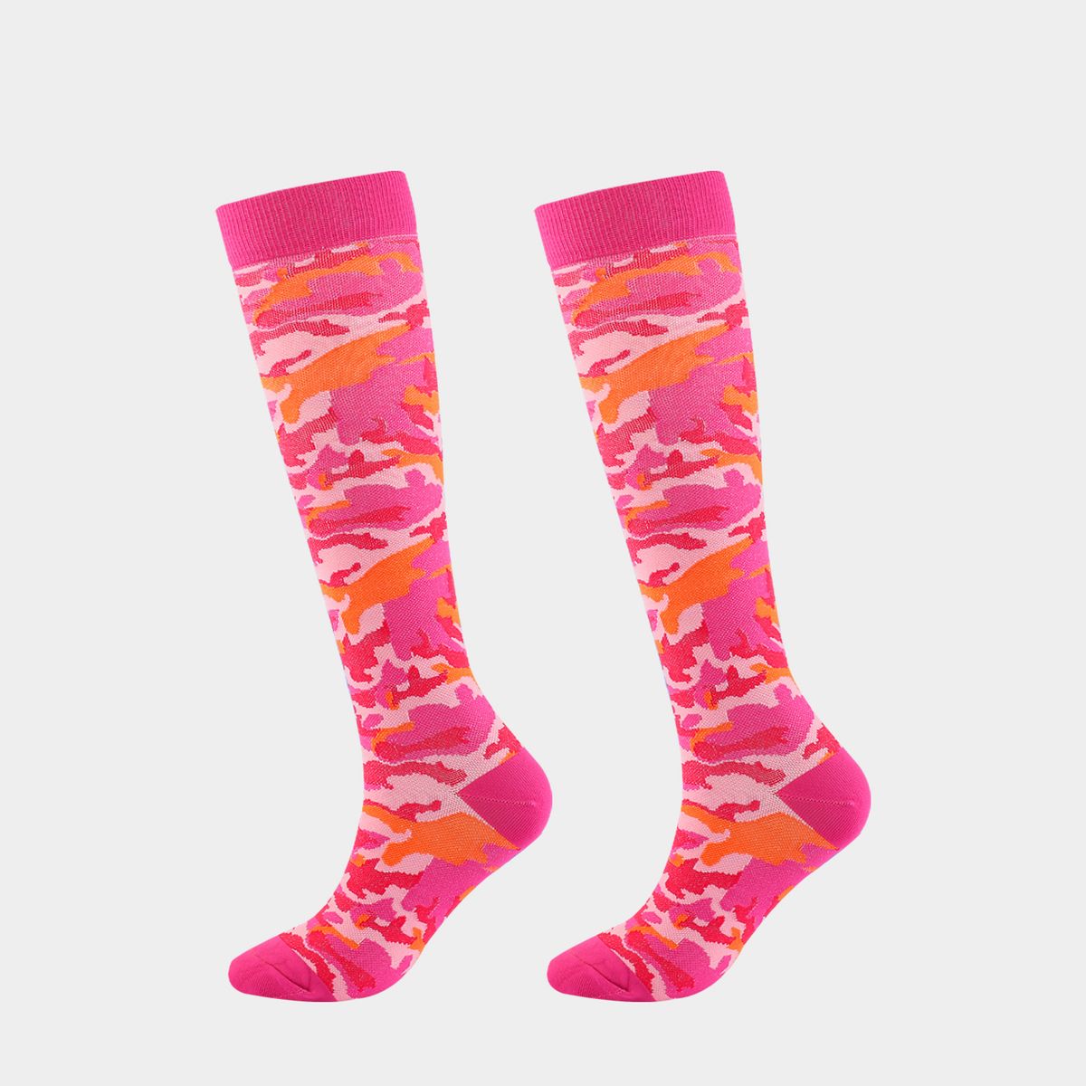 Socks outdoor sports leggings pressure socks camouflage striped compression socks casual sports mid-calf socks factory direct sales_maomaolike.com