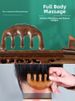 Multi-Purpose Wooden Wide Tooth Comb, Scalp, Neck, Facial & Eye Area Massage Tool
_maomaolike.com