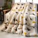 Autumn Winter Thickened Layer Raschel Single And Double Person Gift Warm Student Dormitory Throw Blanket_maomaolike.com