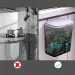 7/9L Wall Mounted Household Galley Waste Hanging Bathroom Trash Can With Lid Food Garbage Bin Kitchen Accessories_maomaolike.com
