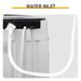 Full-Automatic Washing Machine Top Load Portable Compact Laundry Washer Spin With Drain Pump,10 Programs 8 Water Level Selections With LED Display 17.8 Lbs Capacity, Black_maomaolike.com