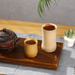 Natural Tube Products Japanese Style Bamboo Water Wine Ceremony Tea Carbonized Cup_maomaolike.com