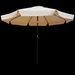 10 Ft Patio Umbrella Market Table Round Umbrella Outdoor Garden With Crank And Push Button Tilt For Garden Deck Backyard Pool Shade Outside_maomaolike.com
