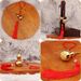Brass Hanging Red Tassel Mirror Gourd Car Decoration Teacher's Day Gift Copper Craft Ornament_maomaolike.com