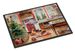 French Bulldog Christmas Cookies Doormat Front Door Mat Indoor Outdoor Rugs For Entryway, Non Slip Washable Low Pile, 24H X 36W_maomaolike.com