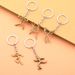 Unisex Creative metal multi-sport logo key chain Bicycle running weightlifting football basketball key chain small gift_maomaolike.com