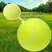 Big Tennis Ball For Dogs-9.5" Inflatable Giant Tennis Balls Large Pet Toys For Outdoor/Indoor Sports Oversize Dog Toy Ball For Small/Medium/Large Dogs Funny Gifts_maomaolike.com