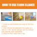 Jue-Fish Floor Cleaning Kit For Removing Dirt And Scale, Wooden Floor Cleaning, Polishing And Brightening, And Tile Cleaning_maomaolike.com